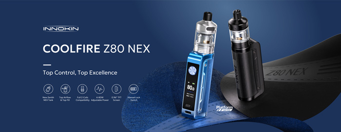 Innokin Kit Coolfire Z80 Nex 1 Box Z Coil slider01