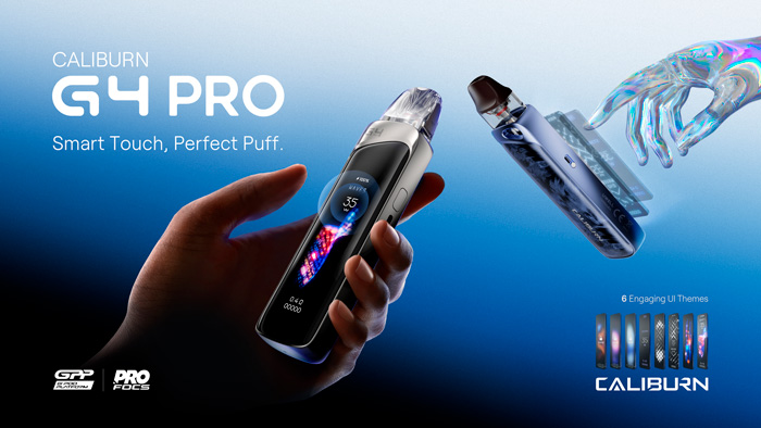 Uwell Kit Pod Caliburn G4 Pro TPD 1800mah slider01