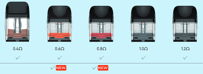 Vaporesso XROS 5 Mini Pod Kit 1500mah TPD slider04