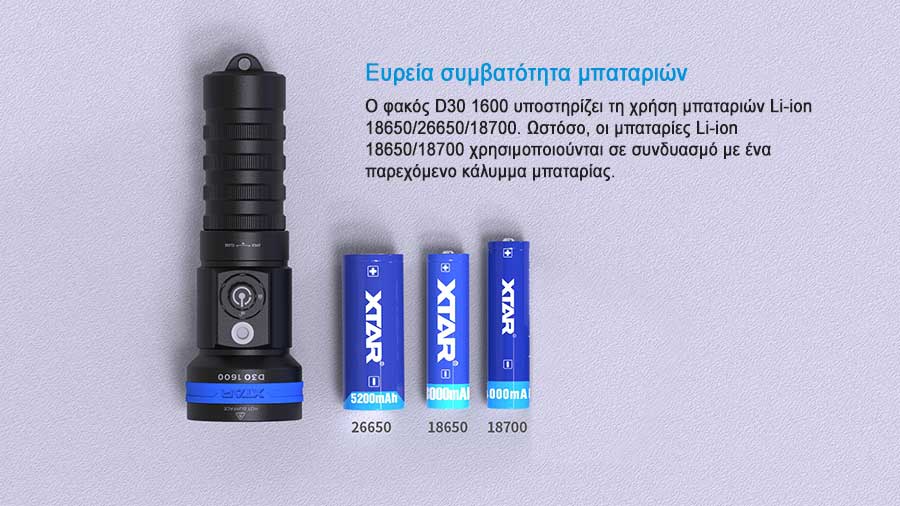 XTAR D30 1600 Flashlight slider11