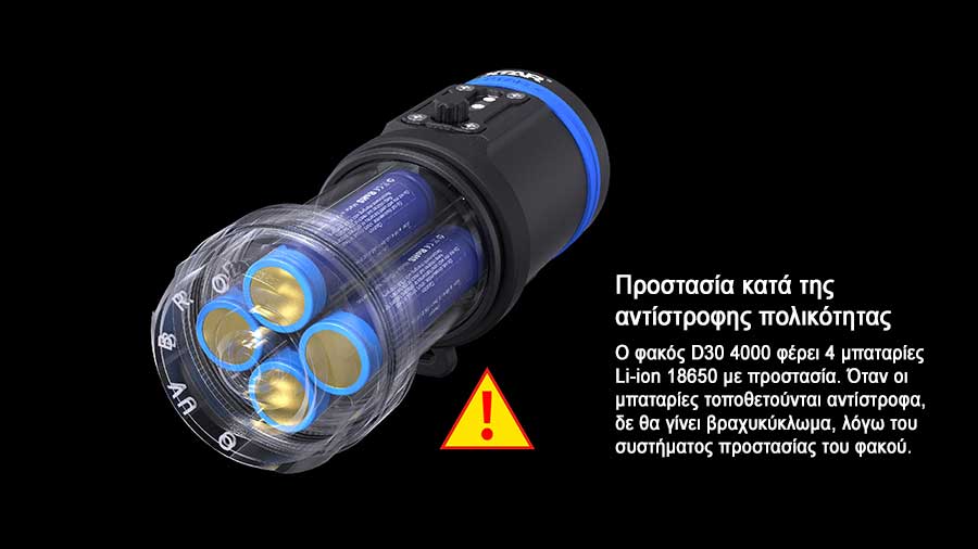 XTAR D30 4000 Flashlight slider09