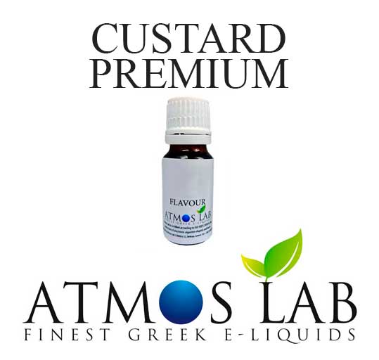 Συμπυκνωμένο Άρωμα ATMOS LAB FLAVOR 10ML CUSTARD PREMIUM