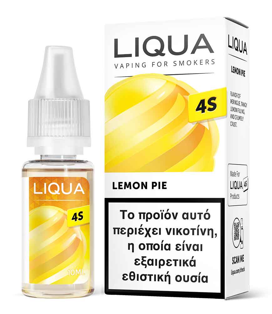 Υγρό αναπλήρωσης Liqua 4S Lemon Pie Hybrid Salt 10ml 20mg 