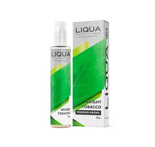 Liqua Bright Tobacco 12ml/60ml Bottle flavor