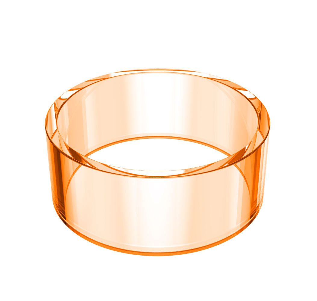 Vaporesso Cascade Replacement Glass Orange Ανταλλακτικό γυαλάκι ατμοποιητή