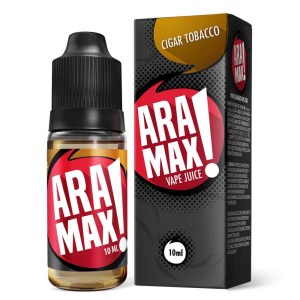 Έτοιμα υγρά αναπλήρωσης Aramax 10ml Cigar Tobacco