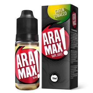 Έτοιμο Υγρό αναπλήρωσης Aramax 10ml Green Tobacco