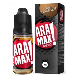 Έτοιμο Υγρό αναπλήρωσης Aramax 10ml Max Cream Dessert