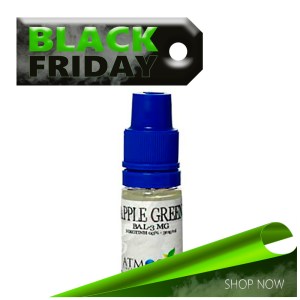 Έτοιμο υγρό αναπλήρωσης Atmos Apple Green 10ml