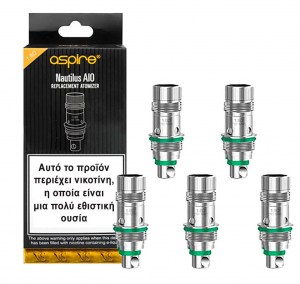  Αντίσταση ατμοποιητή Aspire Nautilus AIO Coil 1.8ohm