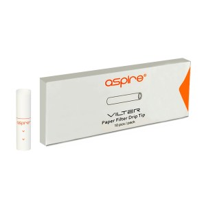 Aspire Vilter Fun Pod 400mAh Colored Filters 10pcs White Φίλτρα για επιστόμιο