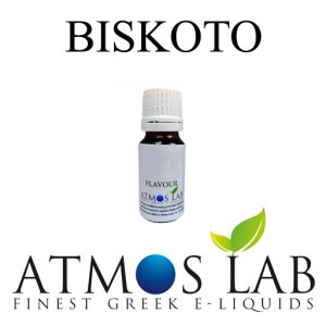 Συμπυκνωμένο Άρωμα ATMOS LAB FLAVOR 10ML BISKOTO