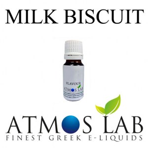 Συμπυκνωμένο Άρωμα ATMOS LAB FLAVOR 10ML MILK BISCUIT