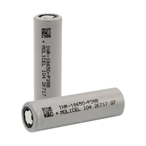 Battery Accu 18650 P28A 2800mAh 35A - Molicel 2 pcs Μπαταρία κατάλληλη για ηλεκτρονικά τσιγάρα