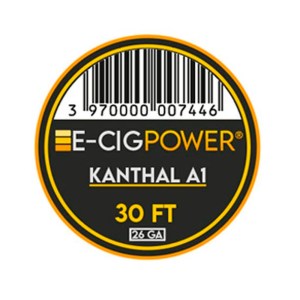E-Cig Power – Coil Kanthal A1-30FT-26GA Σύρμα για DIY