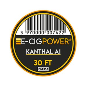 E-Cig Power – Coil Kanthal A1-30FT-28GA Σύρμα για κατασκευή DIY