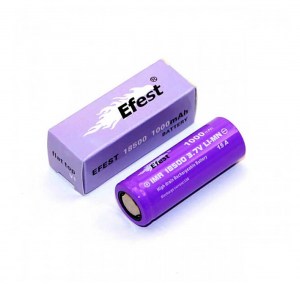 EFEST IMR 18500 1000mah 15A Flat Top μπαταρία για ηλεκτρονικό τσιγάρο