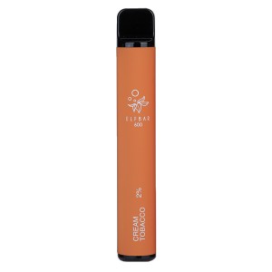 ELF BAR 600 20MG 2ML CREAM TOBACCO Ηλεκτρονικό τσιγάρο μιας χρήσης