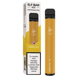 ELF BAR 600 20MG 2ML ENERGY ΙCE Ηλεκτρονικό τσιγάρο μιας χρήσης