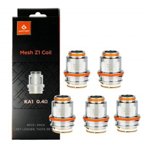 Geekvape Zeus Mesh Z1 coil 0.4 ohm x 5 pcs Αντιστάσεις για ηλεκτρονικό τσιγάρο