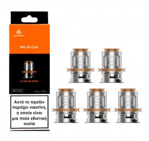 Geekvape Z Max coil M Series M0.14ohm single coil x 5 pcs Αντιστάσεις για ατμοποιητή