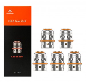 Geekvape Z Max coil M Series M 0.3ohm dual coil x 5 pcs Aντιστάσεις για ηλεκτρονικό τσιγάρο