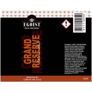 Egoist Grand Reserve 12ml/60ml Bottle flavor