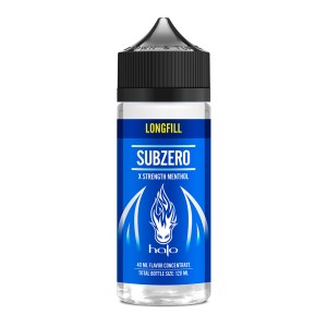 Halo Blue SubZero 40/120ml Flavor Shot