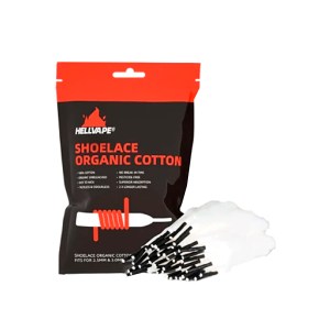 Hellvape Shoelace Organic Cotton single lace oργανικό βαμβάκι για ιδιοκατασκευή