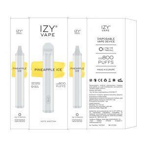 IZY VAPE IZY One 2ml Disposable Pineapple Ice 00mg