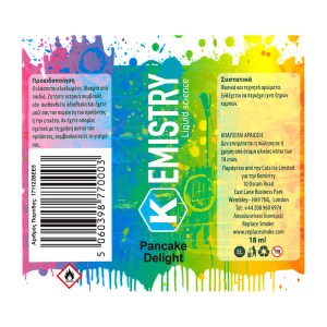 Flavorshot Kemistry Pancake Delight 18ml/60ml bottle flavor
