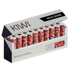 Kiwi 20 pcs Filter Wild Rose Φίλτρο για το Ηλεκτρονικό Τσιγάρο Kiwi