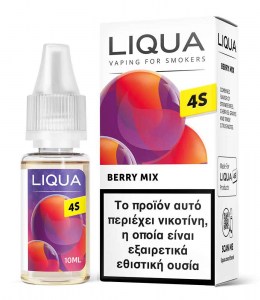 Υγρό αναπλήρωσης Liqua 4S Berry Mix Hybrid Salt 10ml 20mg 