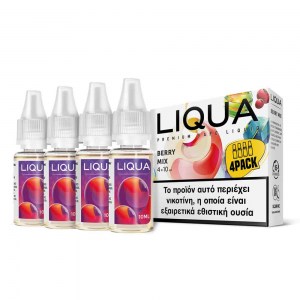 Υγρό αναπλήρωσης Liqua New Berry 4 x 10ml