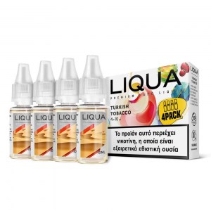 Έτοιμο υγρό αναπλήρωσης Liqua New Turkish Tobacco 4 x 10ml