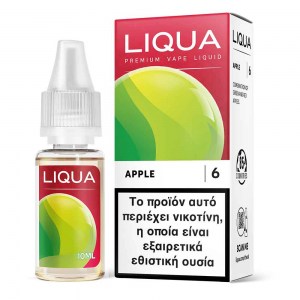 Έτοιμο Υγρό Αναπλήρωσης Liqua New Apple 10ml