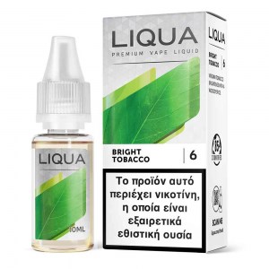 Έτοιμο Υγρό Αναπλήρωσης Liqua New Bright Tobacco 10ml