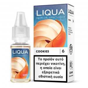 Έτοιμο Υγρό Αναπλήρωσης Liqua New Cookies 10ml