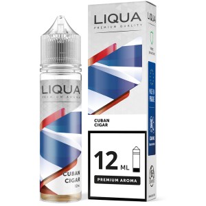 Liqua Cuban Cigar 12ml/60ml Bottle flavor