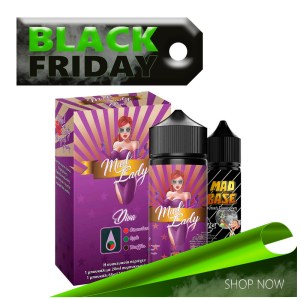Mad Lady Diva 20ml/100ml bottle flavor