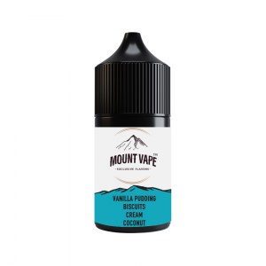 MOUNT VAPE VANILLA PUDDING BISCUITS CREAM COCONUT 10ML 30ML FLAVORSHOT