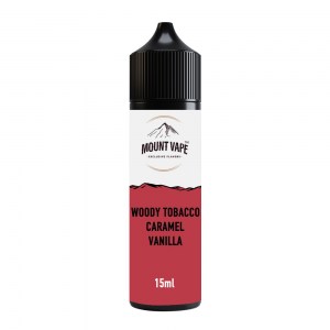 MOUNT VAPE WOODY TOBACCO CARAMEL VANILLA 15ML 60ML FLAVORSHOT