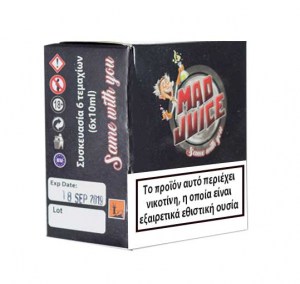 Υγρό αναπλήρωσης Mad Juice Same With You 6 x 10ml 6mg