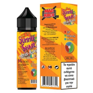 Mad Juice - Berries Madness Shortfill 40/60 0mg/Replace Smoke
