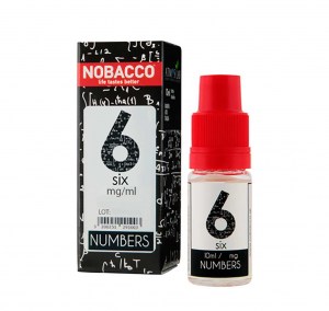 NUMBERS - SIX 10ml Έτοιμο υγρό αναπλήρωσης για ηλεκτρονικό τσιγάρο