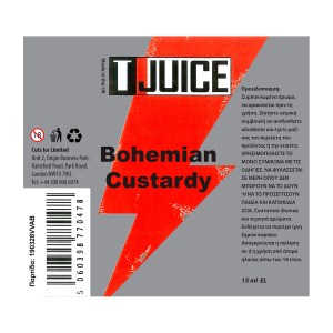 T-Juice 15ml Bohemian Custardy 15ml/60ml