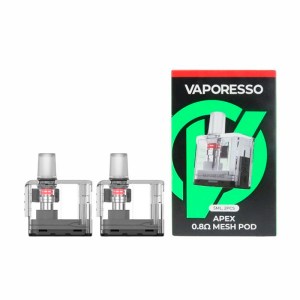Vaporesso 5ml cartridge Apex 0.8ohm 2pcs Δοχείο/Αντίσταση για ηλεκτρονικό τσιγάρο