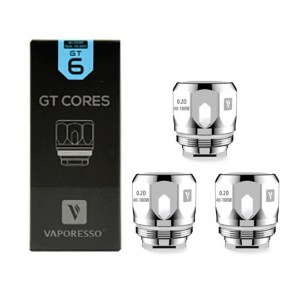 Αντιστάσεις ατμοποιητών Vaporesso GT6 Coil 0.2Ω (40-100W)