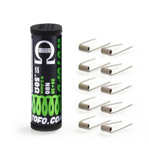 Wotofo Fused Clapton Coils 26+38G 10pcs Αντιστάσεις