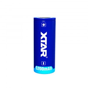 Μπαταρία με προστασία XTAR 26650 5200mAh  